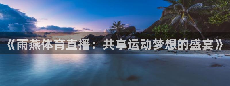 857nba直播体育：《雨燕体育直播：共享运动梦想的盛宴》